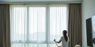 Delicate sheer drape cleaning haberfield-nsw Matty Curtain Cleaning